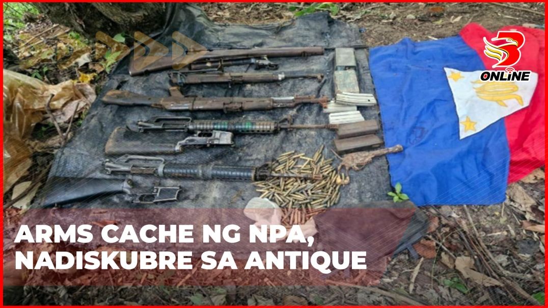 Arms cache ng NPA, nadiskubre sa Antique