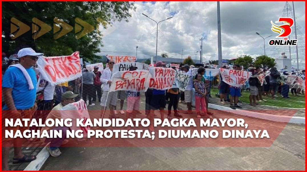 ⁣Natalong kandidato pagka Mayor, naghain ng protesta; diumano dinaya