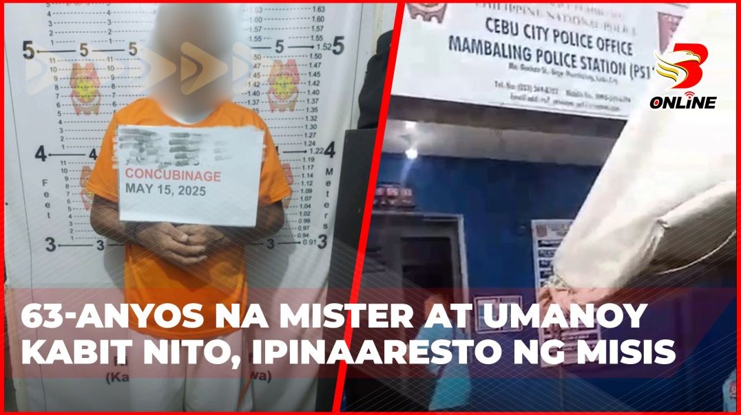 ⁣63-anyos na mister at umanoy kabit nito, ipinaaresto ng misis