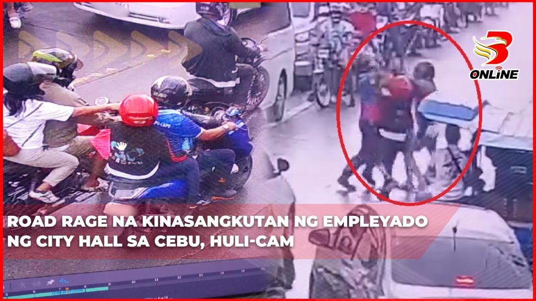 ⁣Road Rage na kinasangkutan ng empleyado ng city hall sa Cebu, huli-cam