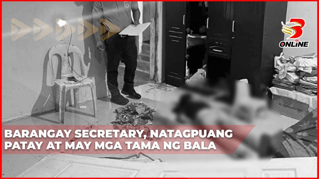 Barangay secretary, natagpuang patay at may mga tama ng bala