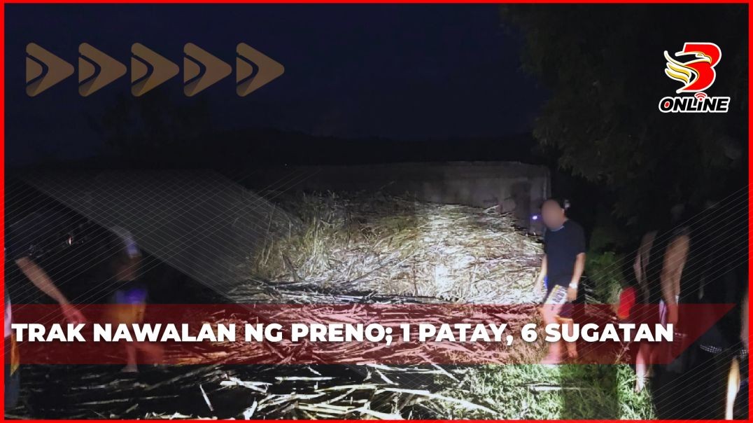 Trak nawalan ng preno; 1 patay, 6 sugatan