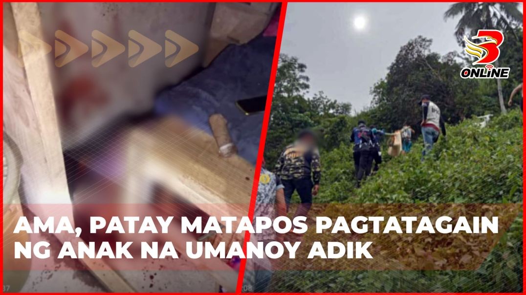 Ama, patay matapos pagtatagain ng anak na umanoy adik