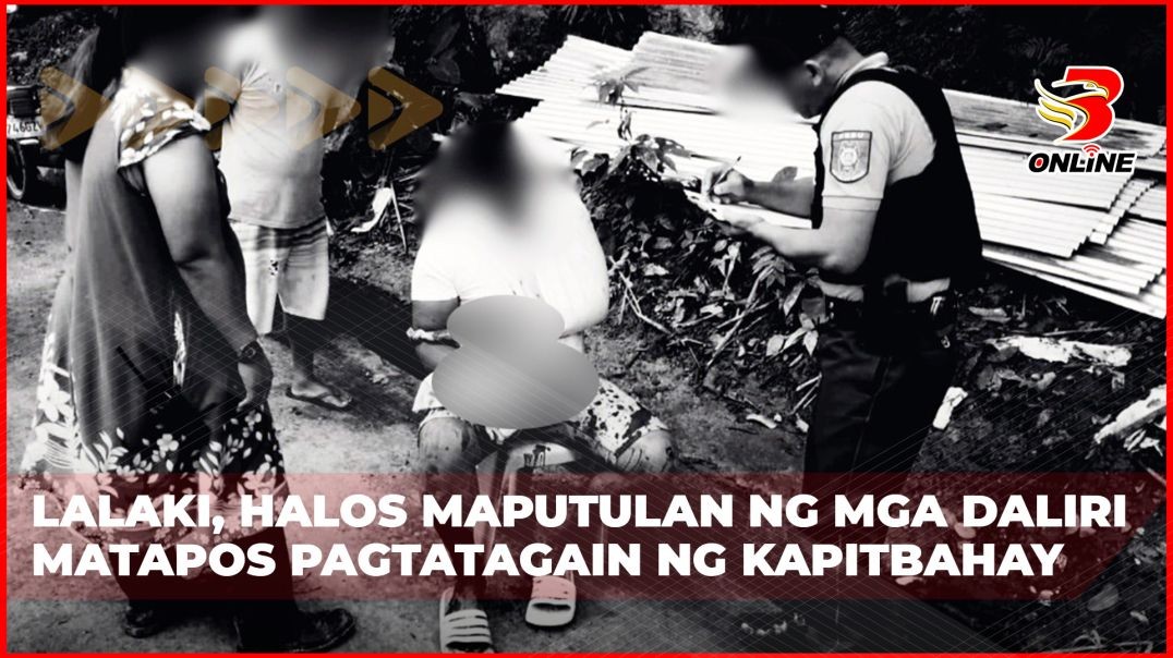 ⁣Lalaki, halos maputulan ng mga daliri matapos pagtatagain ng kapitbahay