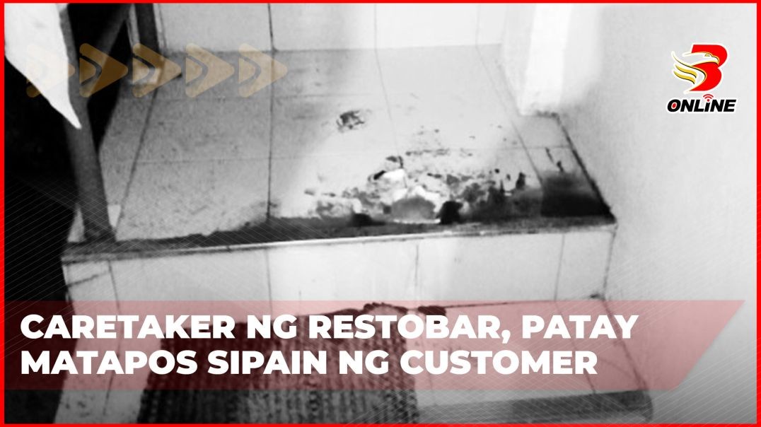 Caretaker ng restobar, patay matapos sipain ng customer