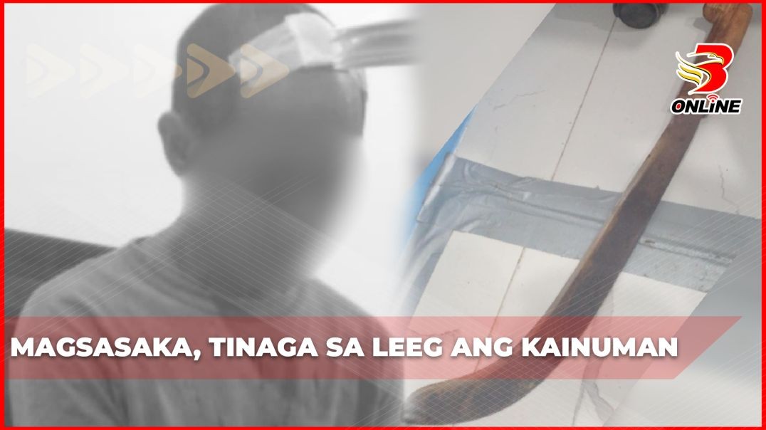 ⁣Magsasaka, tinaga sa leeg ang kainuman