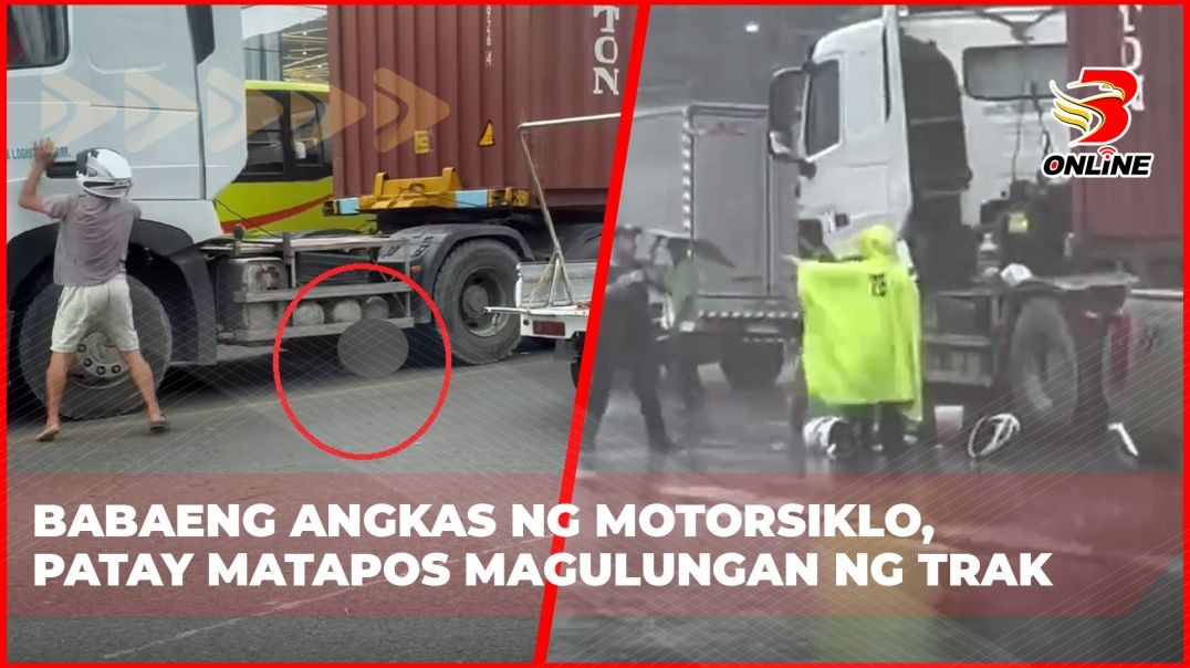 Babaeng angkas ng motorsiklo, patay matapos magulungan ng truck