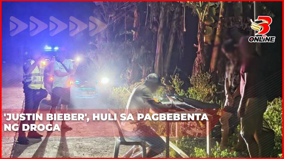 ⁣'Justin Bieber', huli sa pagbebenta ng droga
