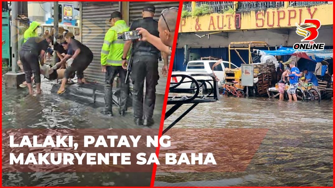Lalaki, patay ng makuryente sa baha