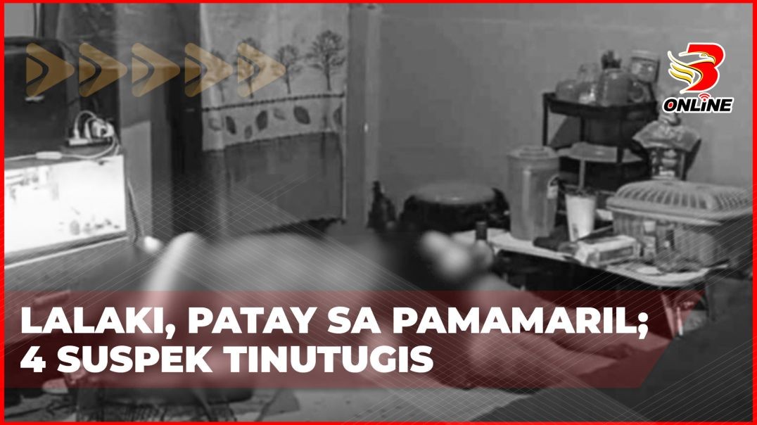 Lalaki, patay sa pamamaril; 4 suspek tinutugis