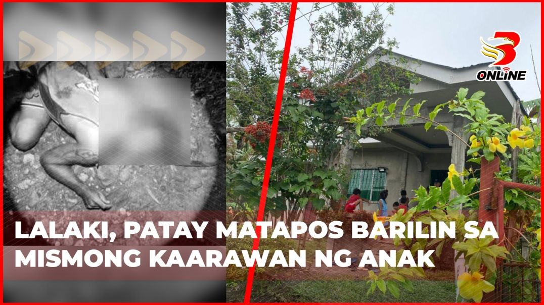 ⁣Lalaki, patay matapos barilin sa mismong kaarawan ng anak