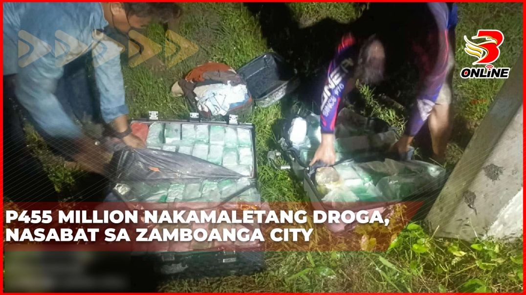 ⁣P455 million nakamaletang droga, nasabat sa Zamboanga City