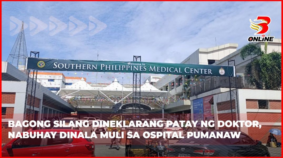 ⁣Bagong silang dineklarang patay ng doktor,  nabuhay dinala muli sa ospital pumanaw
