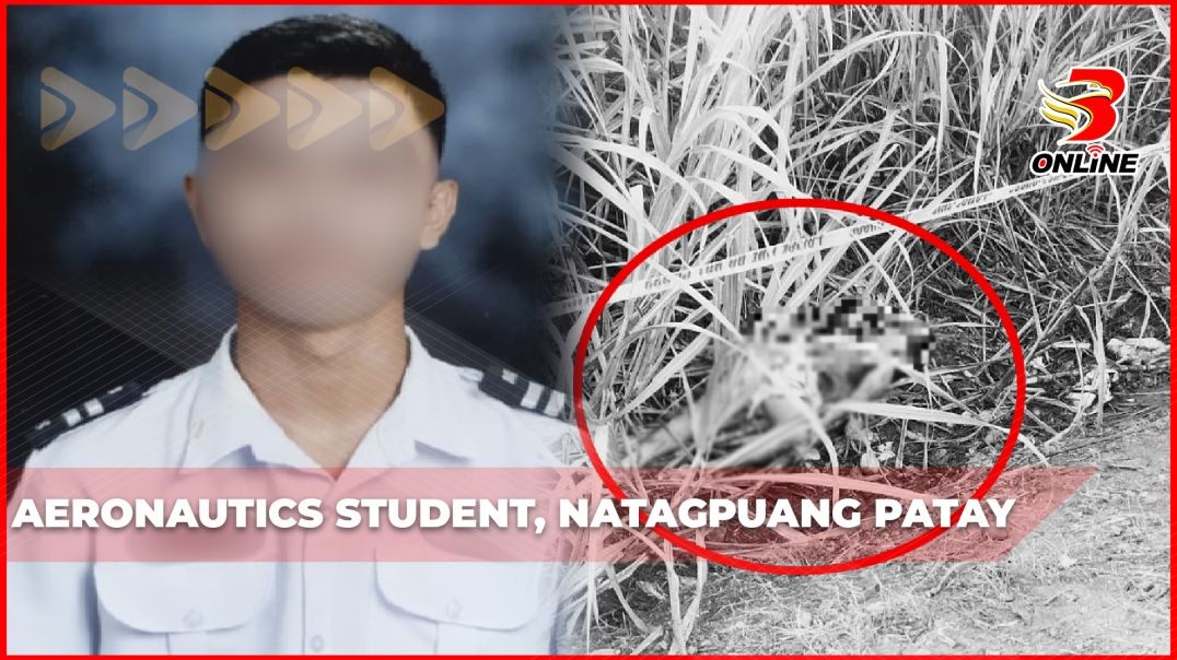 ⁣Aeronautics student, natagpuang patay