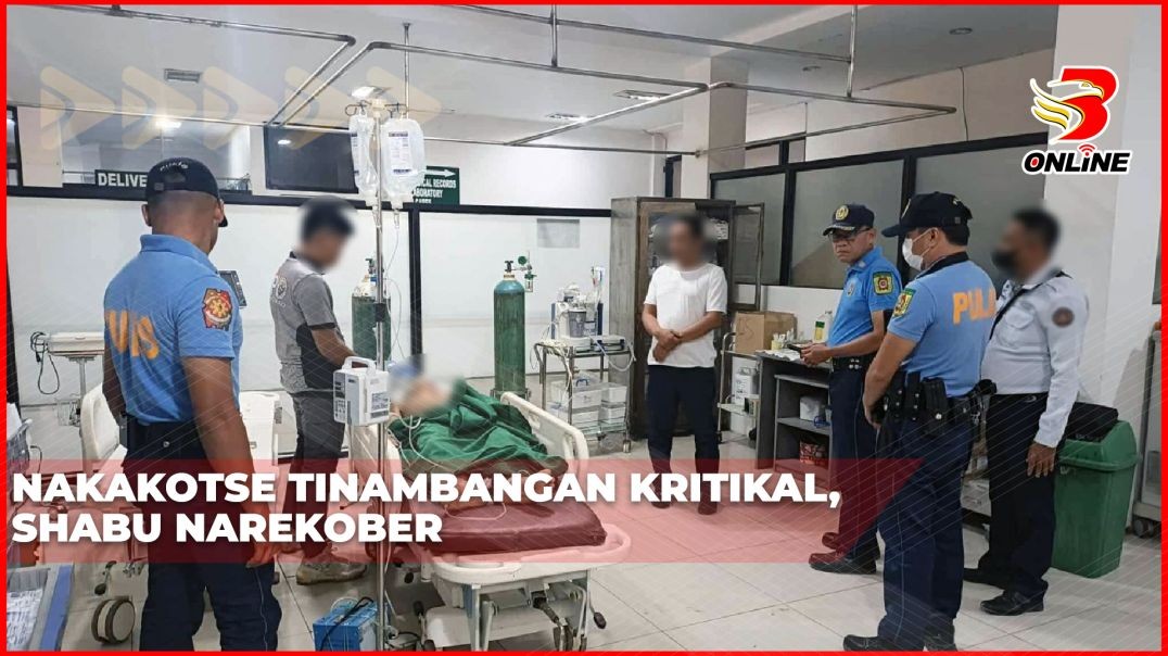 ⁣Nakakotse tinambangan kritikal, shabu narekober