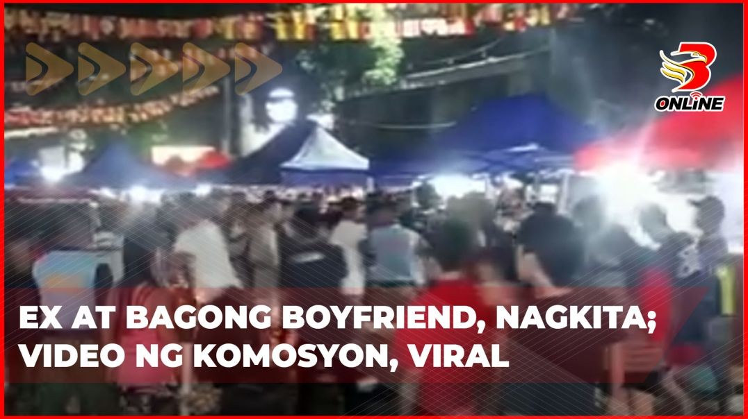 ⁣Ex at bagong boyfriend, nagkita;Video ng komosyon, viral