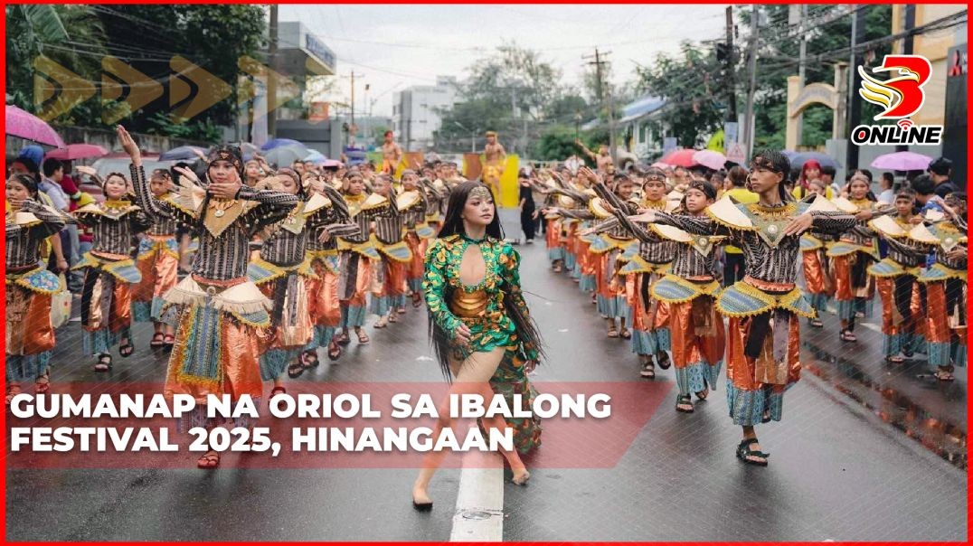 ⁣Gumanap na Oriol sa Ibalong Festival 2025, hinangaan