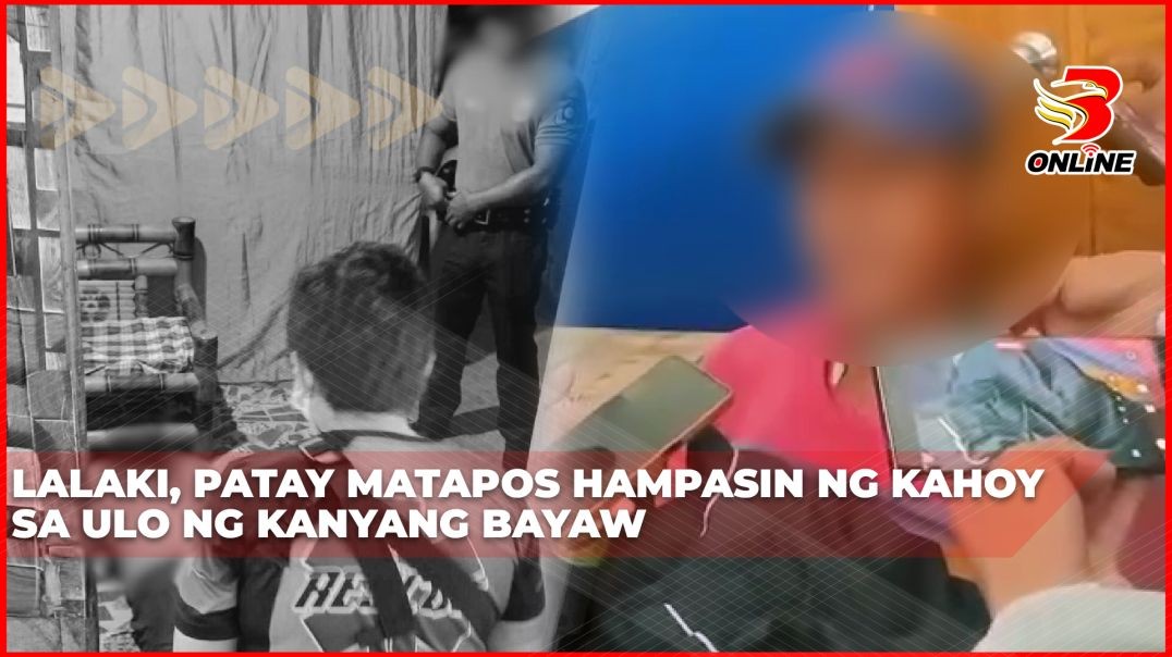 ⁣Lalaki, patay matapos hampasin ng kahoy sa ulo ng kanyang bayaw
