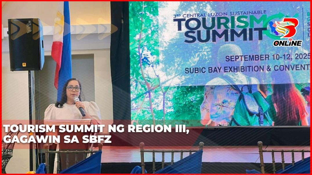 ⁣Tourism summit ng Region III, gagawin sa SBFZ