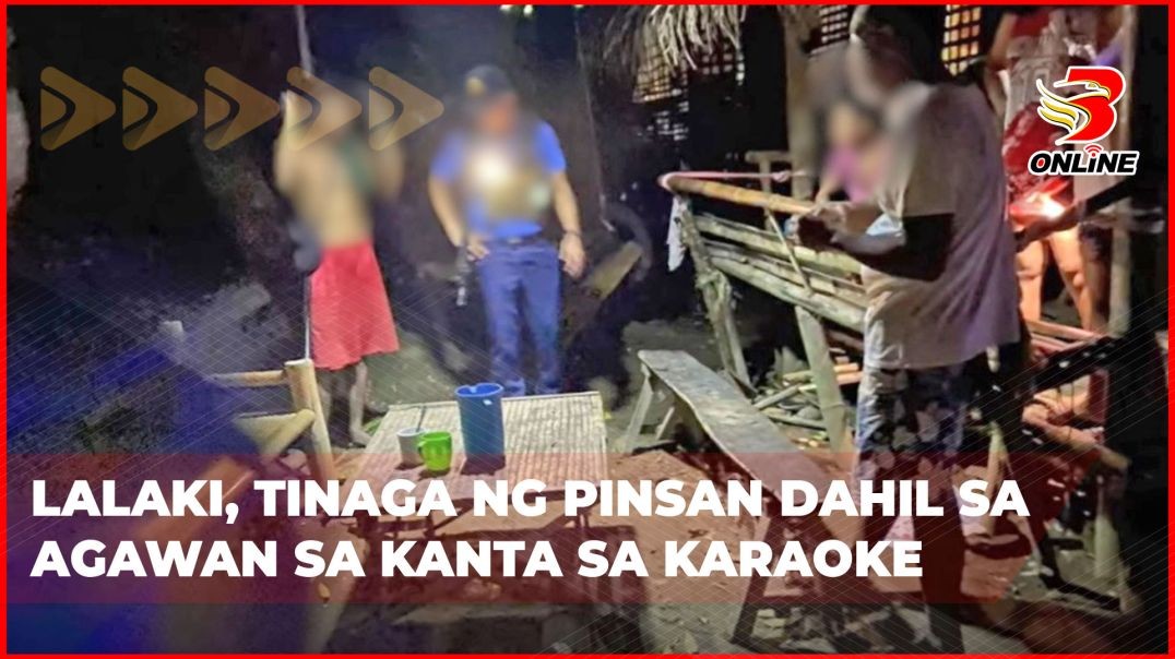 ⁣Lalaki, tinaga ng pinsan dahil sa agawan sa kanta sa karaoke