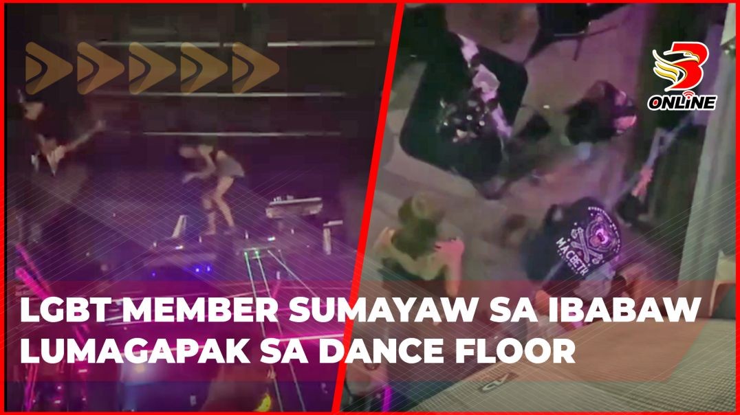 ⁣LGBT member sumayaw sa ibabaw lumagapak sa dance floor