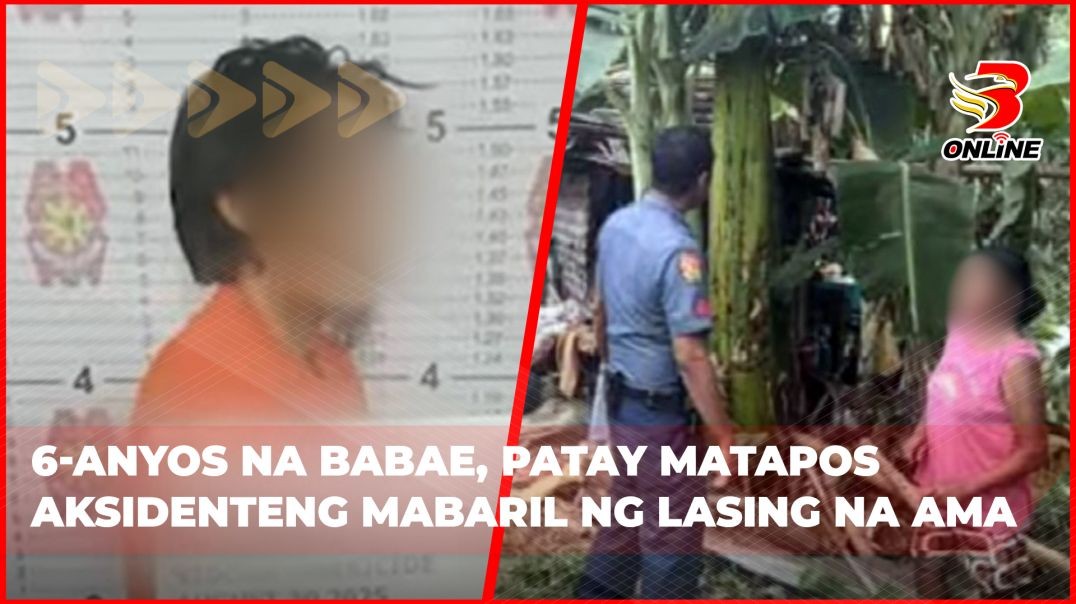 6-anyos na babae, patay matapos aksidenteng mabaril ng lasing na ama
