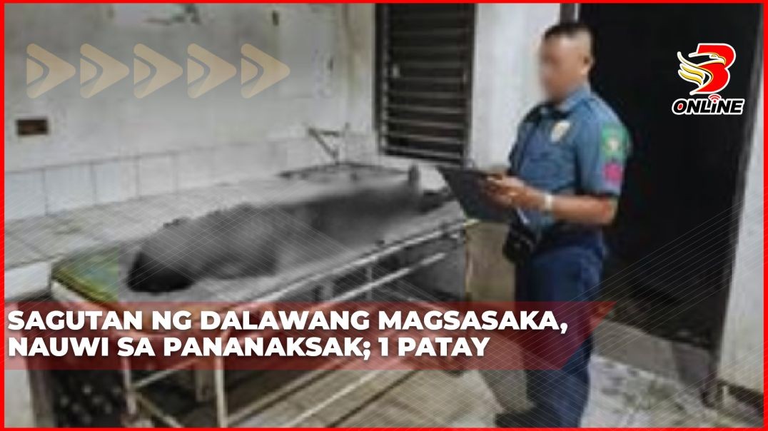 ⁣Sagutan ng dalawang magsasaka, nauwi sa pananaksak; 1 patay