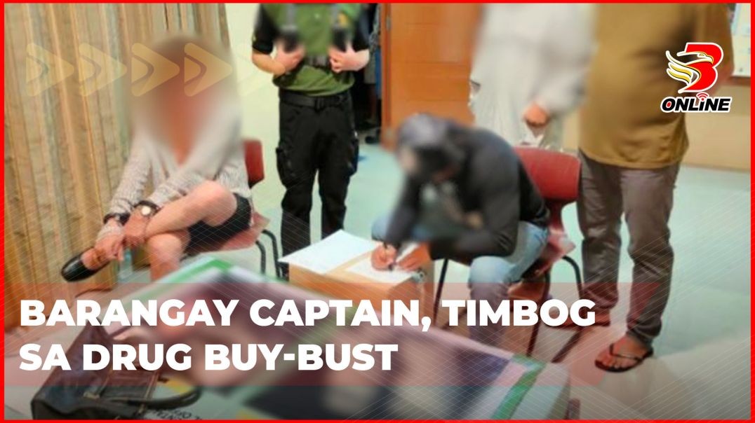 ⁣Barangay Captain, timbog sa drug buy-bust