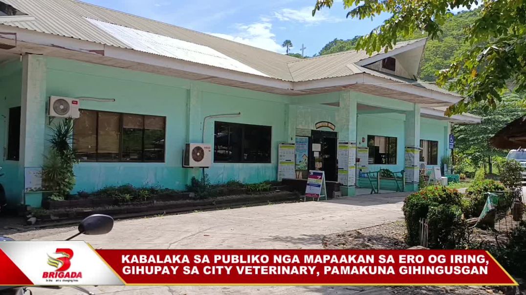 ⁣KABALAKA SA PUBLIKO NGA MAPAAKAN SA ERO OG IRING NGA ADUNAY RABIES, GIHUPAY SA CITY VETERINARY PINAA