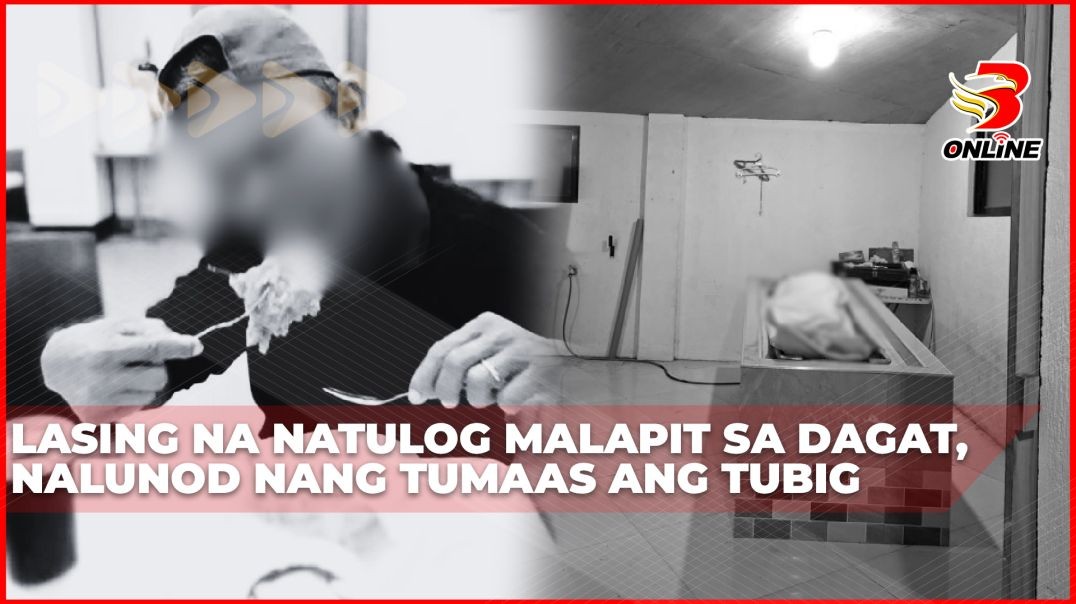 ⁣Lasing na natulog malapit sa dagat, nalunod nang tumaas ang tubig