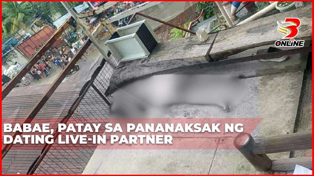 ⁣Babae, patay sa pananaksak ng dating live-in partner