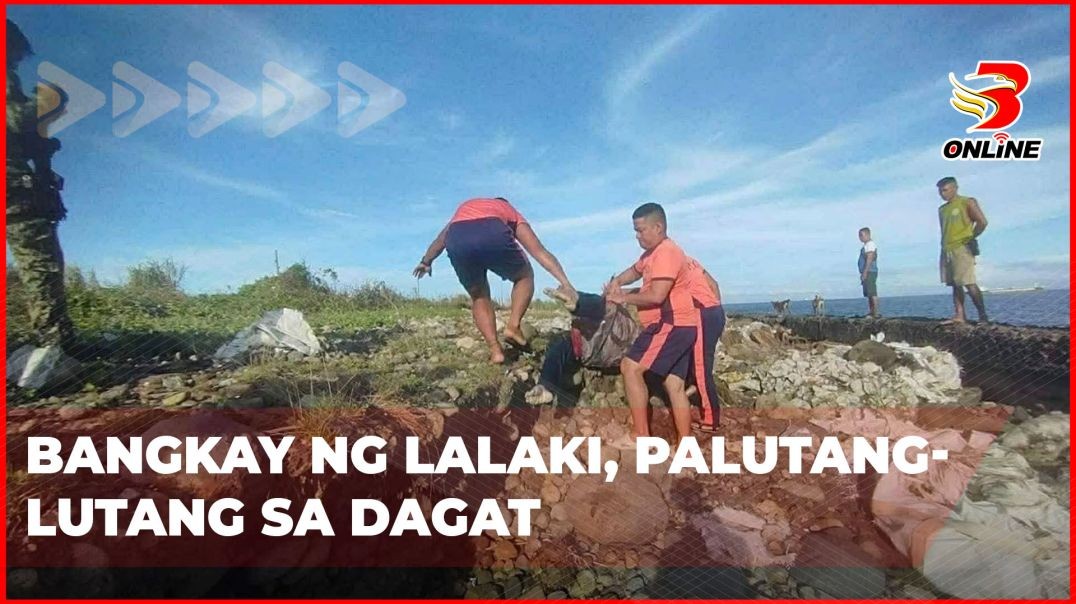⁣Bangkay ng lalaki, palutang-lutang sa dagat