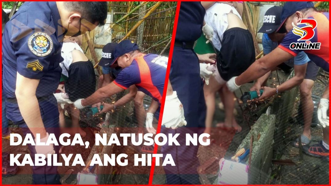 ⁣Dalaga, natusok ng kabilya ang hita