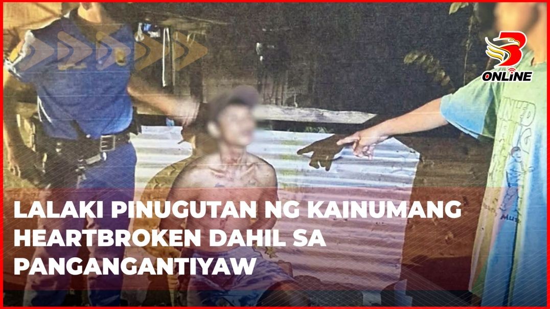 ⁣Lalaki pinugutan ng kainumang heartbroken dahil sa pangangantiyaw