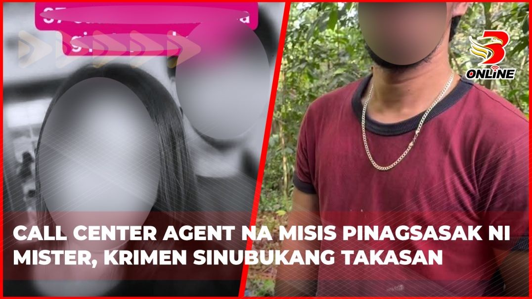 ⁣Call center agent na misis pinagsasak ni mister, krimen sinubukang takasan