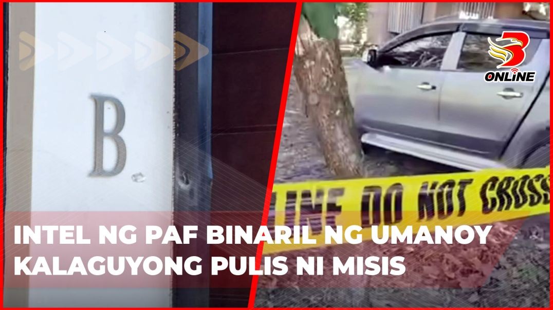 ⁣Intel ng PAF binaril ng umanoy kalaguyong pulis ni misis