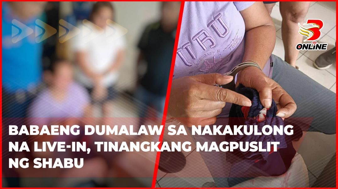 ⁣Babaeng dumalaw sa nakakulong na live-in, tinangkang magpuslit ng shabu