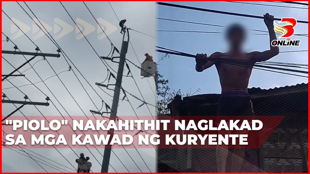 ⁣Piolo nakahithit naglakad sa mga kawad ng kuryente