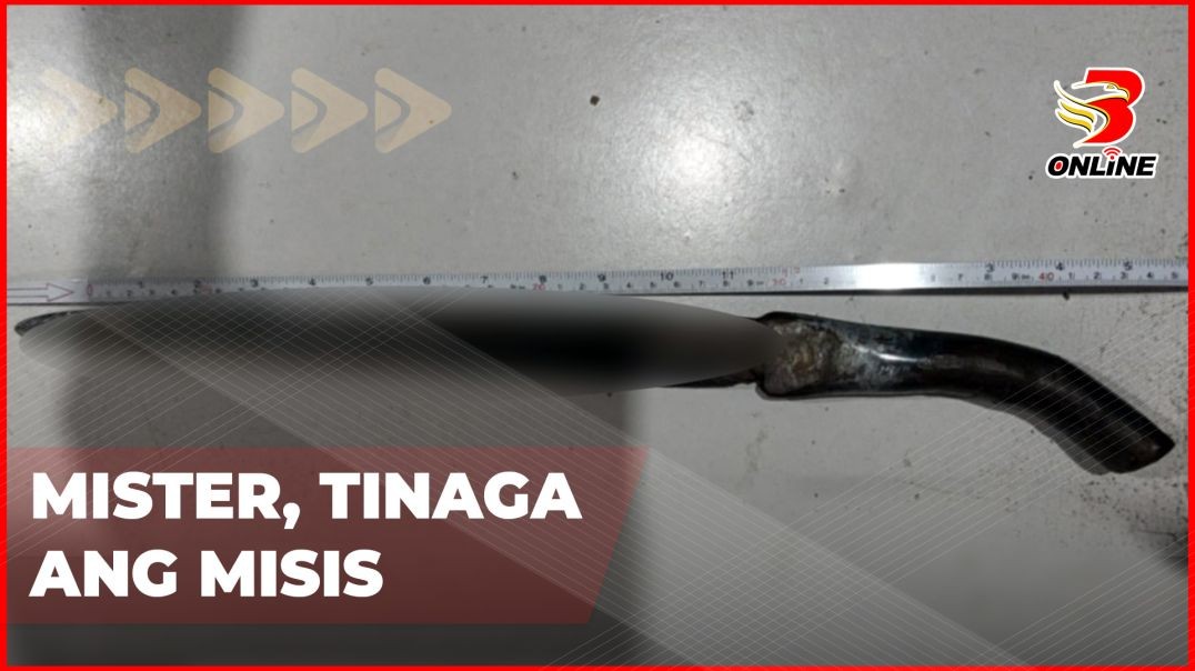 ⁣Mister, tinaga ang misis