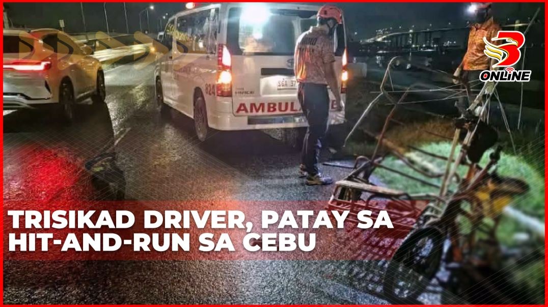 Trisikad driver, patay sa hit-and-run sa Cebu