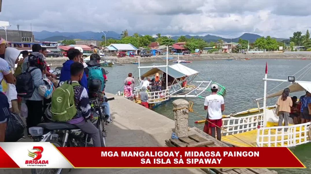 ⁣MGA MANGALIGOAY, PADAYONG MIDAGSA PAINGON SA ISLA SA SIPAWAY