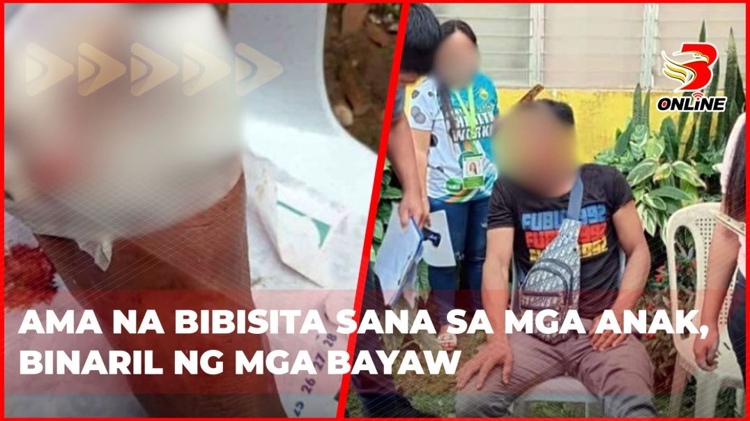 ⁣Ama na bibisita sana sa mga anak, binaril ng mga bayaw