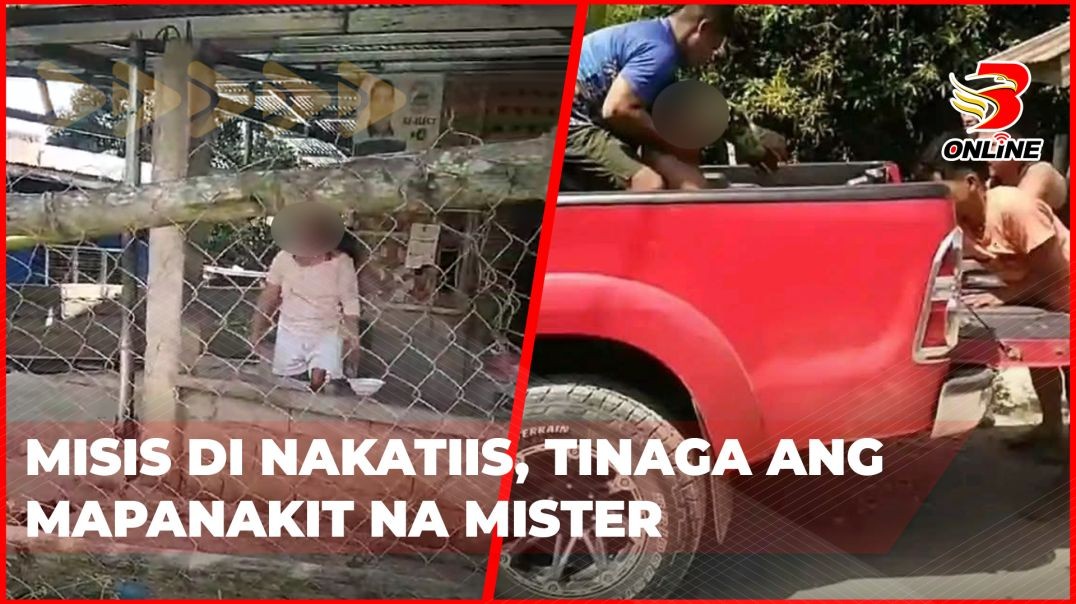 ⁣Misis di nakatiis, tinaga ang mapanakit na mister