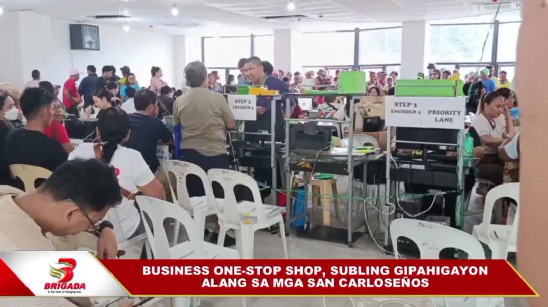 ⁣BUSINESS ONE-STOP SHOP, SUBLING GIPAHIGAYON ALANG SA MGA SAN CARLOSEÑOS