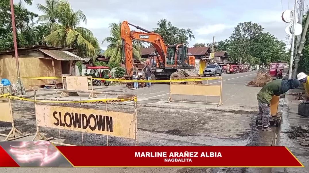⁣Mga negosyante, nanawagan og solusyon maylabot sa kalit nga pagsira sa dalan sa may S. Carmona