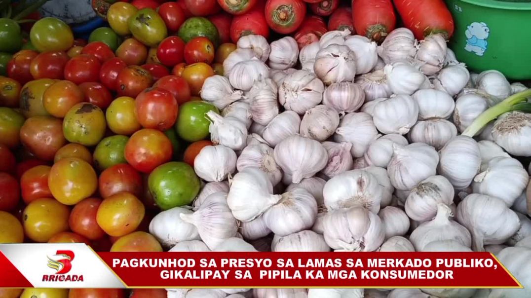 ⁣PAGKUNHOD SA PRESYO SA LAMAS SA MERKADO PUBLIKO, GIKALIPAY SA MGA KONSUMEDOR