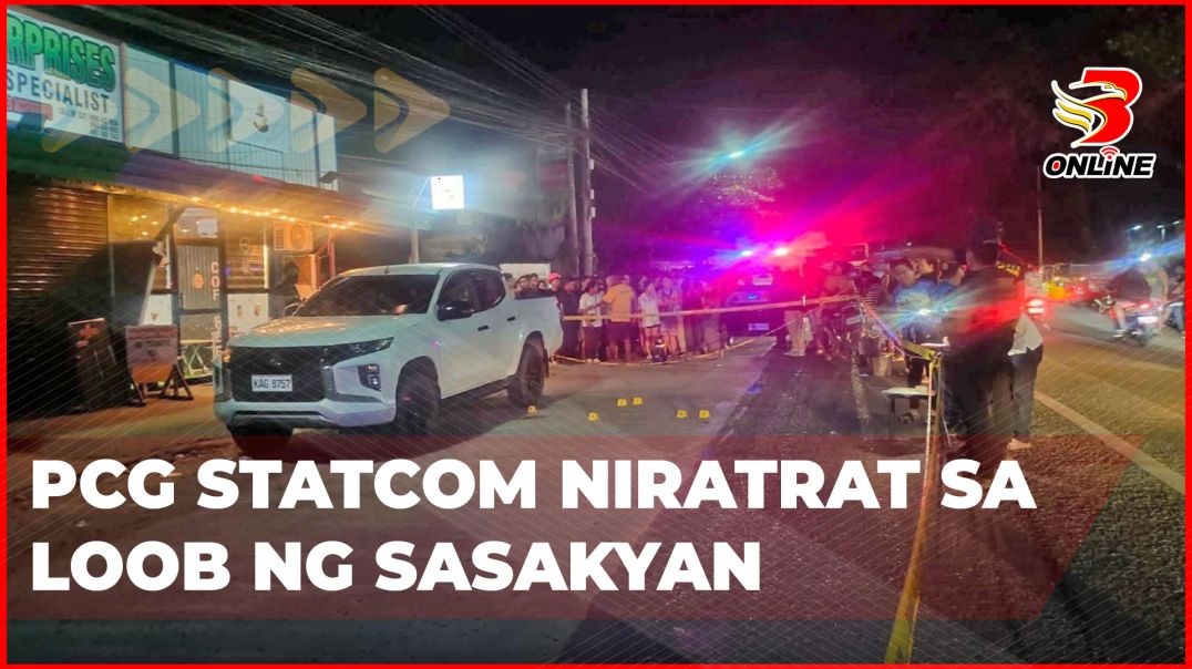 ⁣PCG statcom niratrat sa loob ng sasakyan