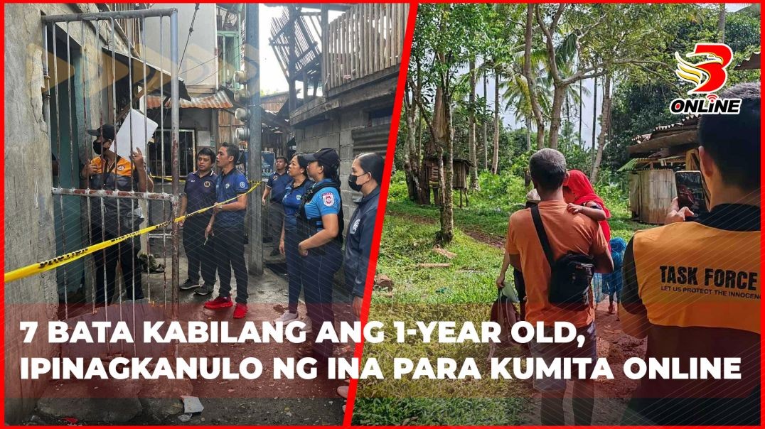 ⁣7 bata kabilang ang 1-year old, ipinagkanulo ng ina para kumita online