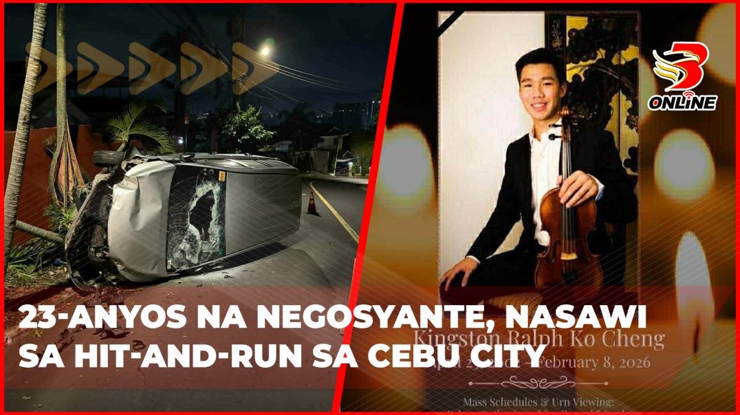 ⁣23-anyos na negosyante, nasawi sa hit-and-run sa Cebu City