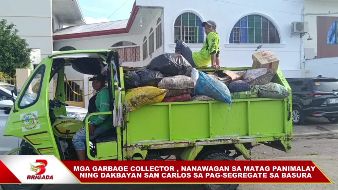 ⁣Mga garbage collector, nanawagan sa matag panimalay ning dakbayan San Carlos sa pag-segregate sa bas